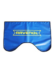 Рекламная продукция Магнитная накидка на крыло автомобиля с вырезом RAVENOL