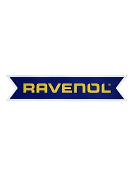 Рекламная продукция Наклейка RAVENOL цвет.желтый/синий с обводкой  600х123 мм